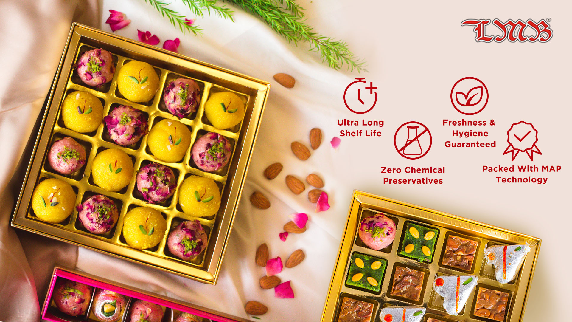 Home Laxmi Misthan Bhandar, LMB Sweets, Jaipur Delivering Across