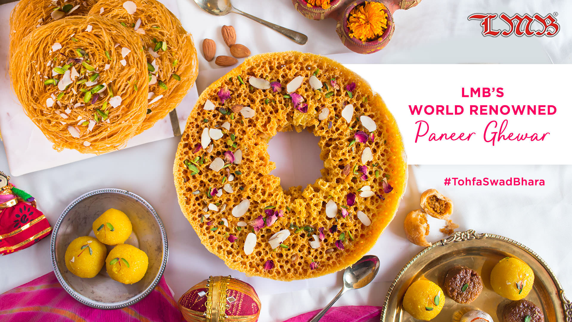 Home Laxmi Misthan Bhandar, LMB Sweets, Jaipur Delivering Across