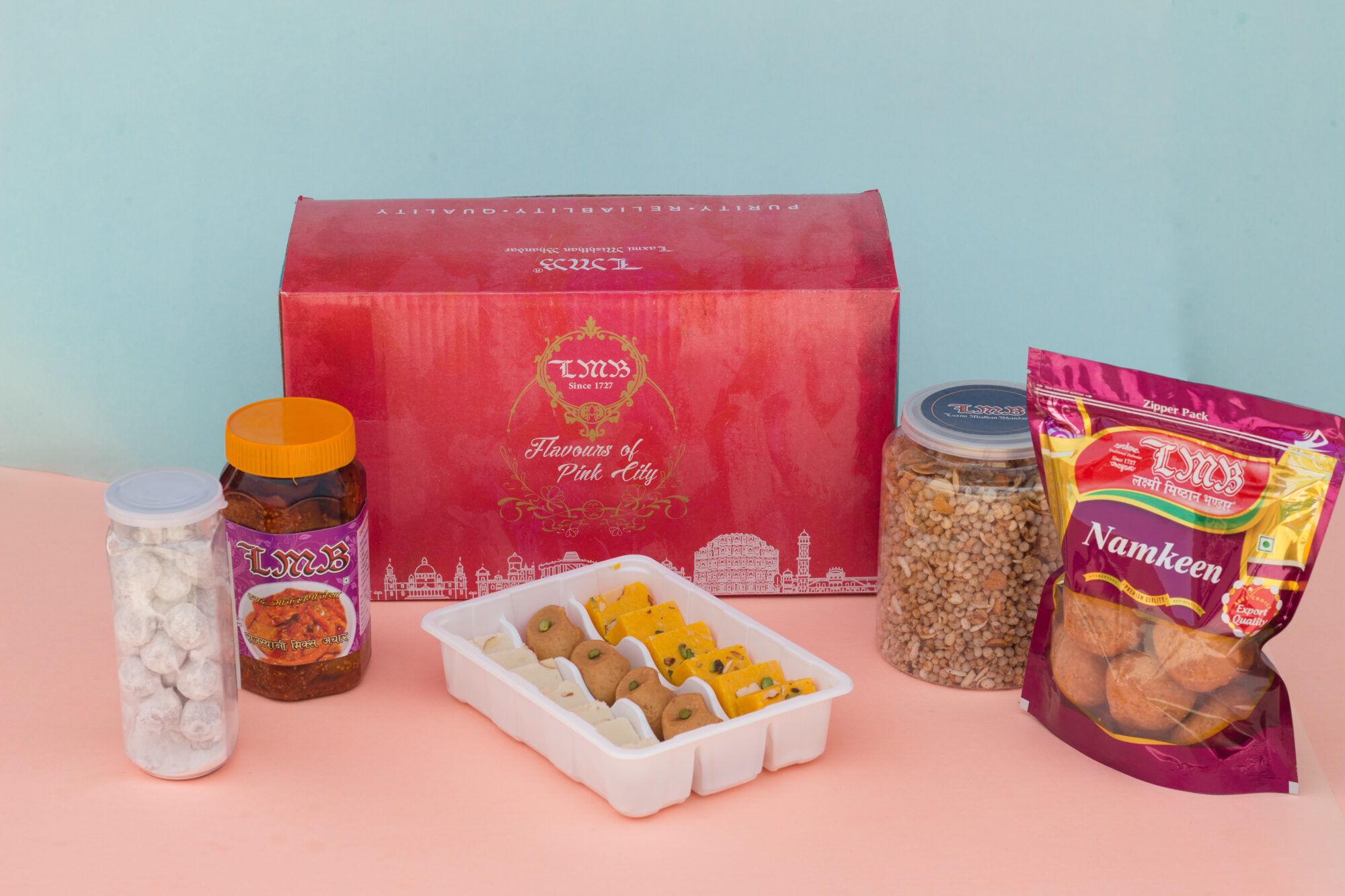 Home Laxmi Misthan Bhandar, LMB Sweets, Jaipur Delivering Across