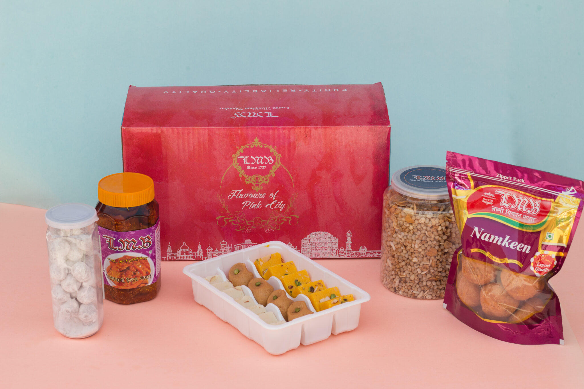 Home Laxmi Misthan Bhandar, LMB Sweets, Jaipur Delivering Across